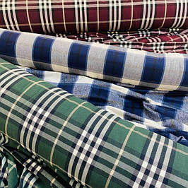 Тканина для сорочок в клітинку