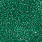 Бісер Китайський 12/0, Матовий (FC), Зелений M20А, Круглий, 100 г, фото 4