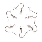 Швензи Гачок, Основа для Сріблячок, Неіржавка сталь, 19-21х18мм, Отвір 2.5 мм, Штифт 0.7мм, 200 шт./пач, фото 5