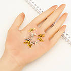 Кулони Хрест, Біжутерний сплав, Мікс, 16.5х11х3.5мм, Отвір 1.5 мм, 50 шт, фото 2