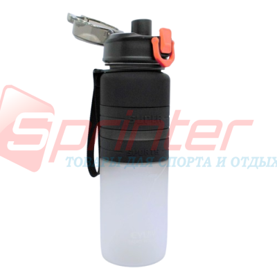 Пляшка для води 900 мл. YY-435-Чорна, фото 1