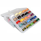 Набір Шнур Вощений Поліестер, Розмір: 0.45 мм, 25каточок/набір, приблизно 16 м/котушка, 1 набор, фото 4