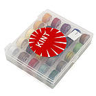 Набір Шнур Вощений Поліестер, Розмір: 0.45 мм, 25каточок/набір, приблизно 16 м/котушка, 1 набор, фото 5