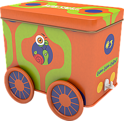 Набір Різдвяний Равлик Боб “Фрут старт”, вагон №3,107г