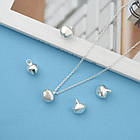 Кулони Дзвіночки, Залізо, Колір: Срібло, Розмір: 12х10х8мм, Отвір 1-2мм, 50 шт, фото 2