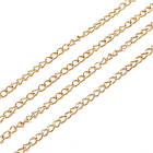 Ланцюг Віте Плетіння, Залізо, Колір: Світле Золото, Дзвено: 3х2мм, Товщина 0.6 мм, 5 м, фото 2