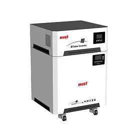 Система зберігання електроенергії ДБЖ 5,2 кВт 10 кВт*г MUST НВР18-5248 НМ 200 Ah MPPT LiFePО4