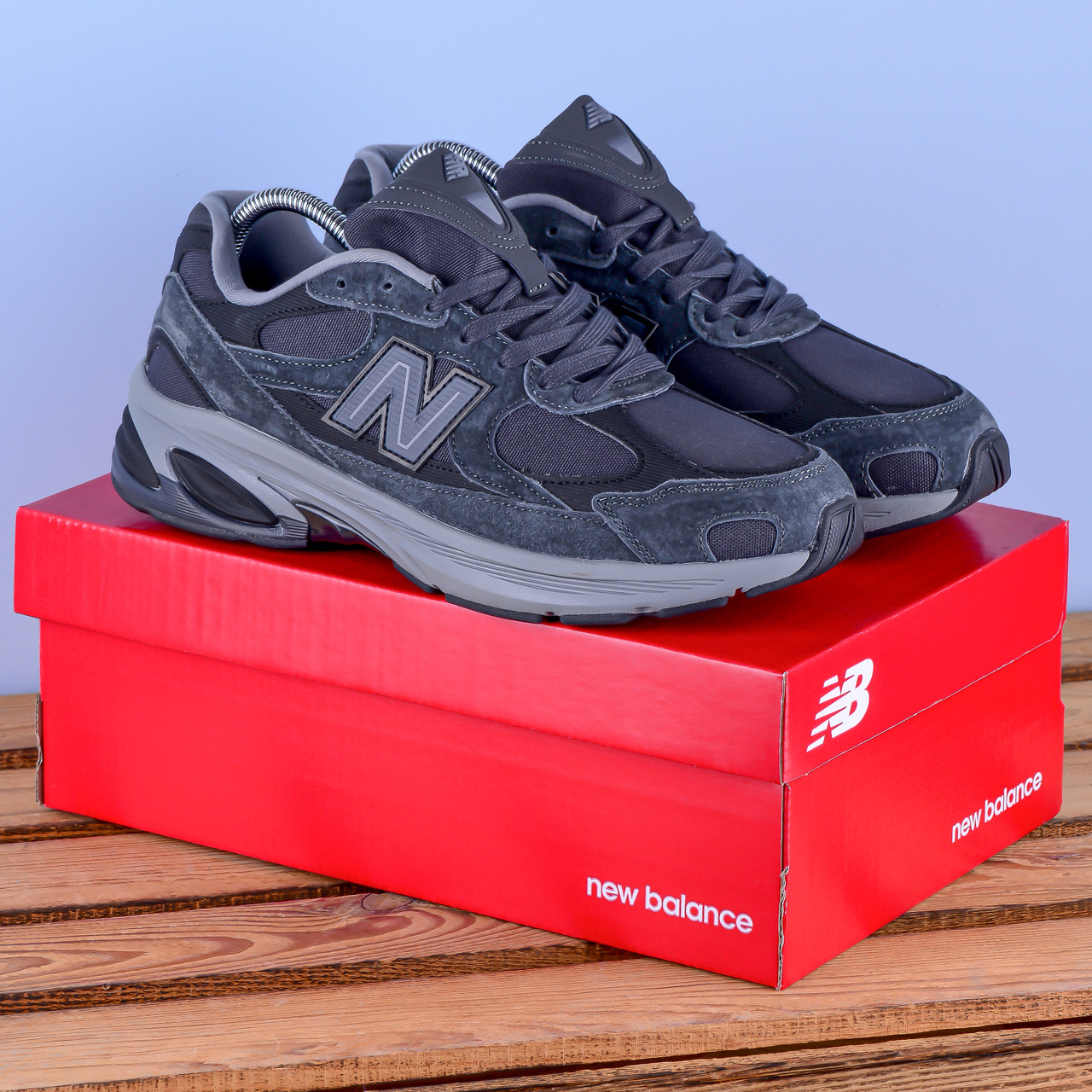 Термо Зимові кросівки New Balance 2010 сірі, фото 1