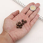 Кулони Дзвіночки, Залізо, Колір: Мідь, Розмір: 10х10х10мм, Отвір 3х1мм, 50 шт, фото 3