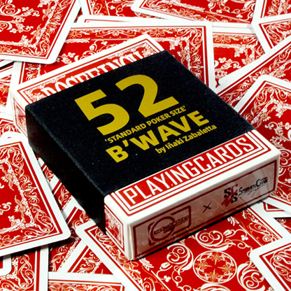 Реквізит для фокусів | 52 B'Wave (Poker Size) by Iñaki Zabaletta