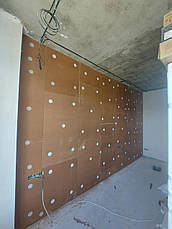 Звукоізоляційна седвіч-панель СтопЗвук ST-40 (1,2х0,67м) 0,8 м.кв , з комплектом кріплення, фото 4