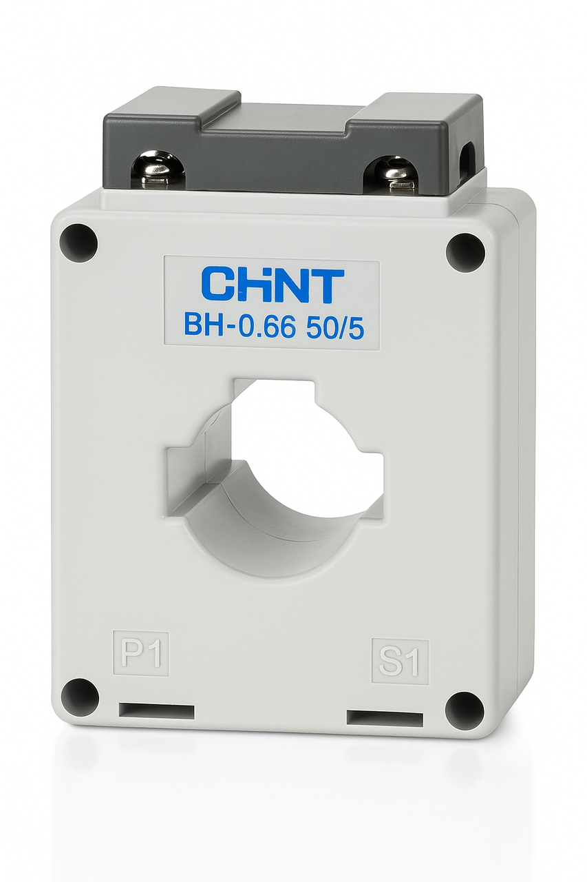 Трансформатор струму CHINT BH-0.66 50/5, фото 1