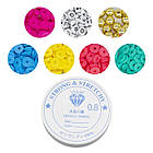 Набір Бусини та фурнітура для Браслетів і прикрас у Контейнері, приблизно 1200 шт./набір, 1 набор, фото 2