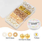 Набір Бусини та фурнітура для Браслетів і прикрас у Контейнері, приблизно 1000 шт./набір, 1 набор, фото 3