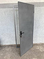 Металоконструкція Технічні двері 960х2020 мм, сталеві для підвалу/складу/тамбура, тип коробки профільна гнута