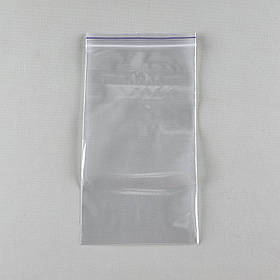Пакет з замком zipp 10х18(100шт) (1 пач.)