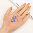 Колечки одинарні, Алюміній, Колір: Бузковий, Розмір: 6x0.8мм, Внутрішній Діаметр 5 мм, приблизно 860 шт./20г, фото 3