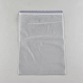 Пакет з замком Zip-lock 16х22(100шт) (1 пач.)