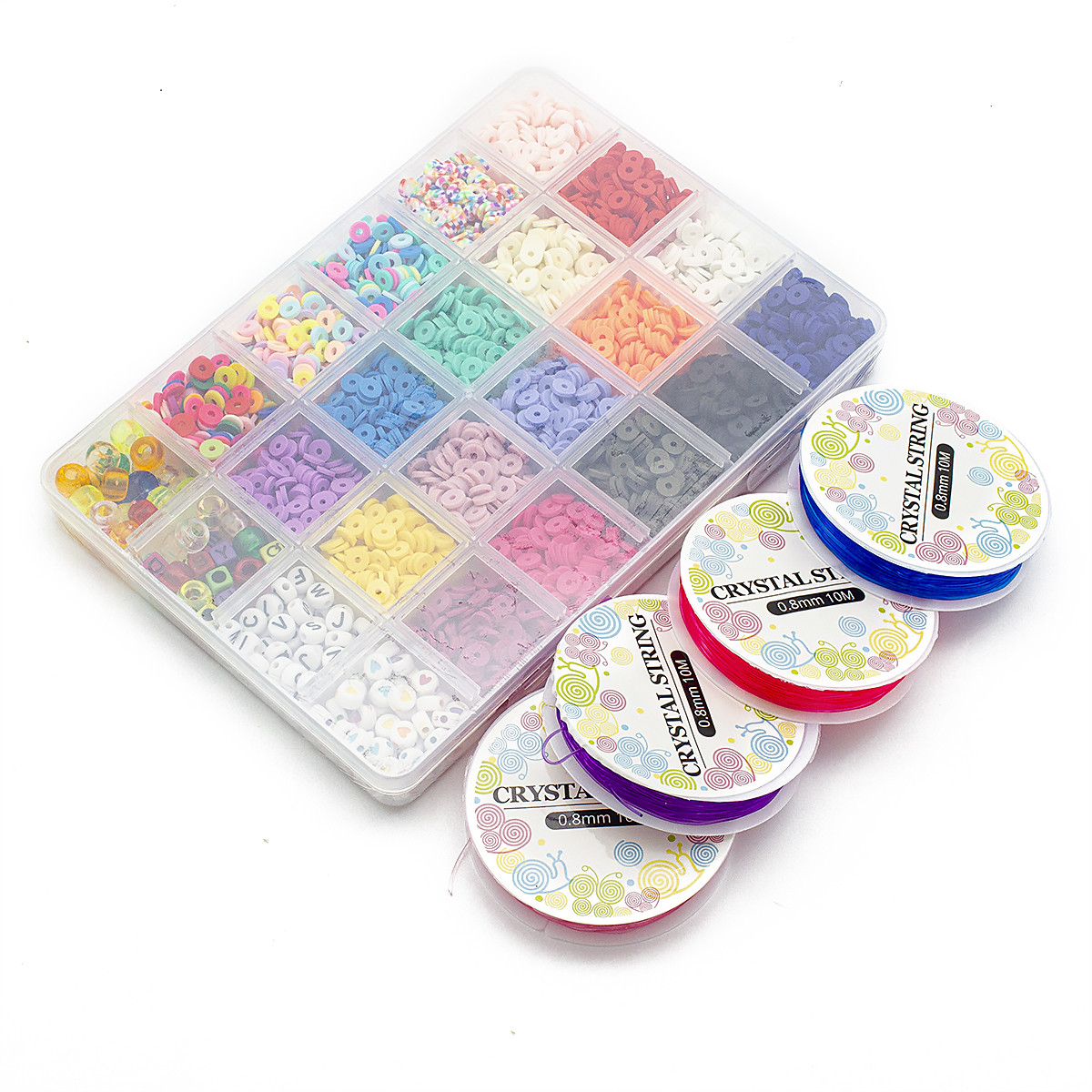 Дитячий набір для виготовлення Прикрасень, Колір: Мікс Розмір: 19х13.5х1.85см, 1 набор, фото 1