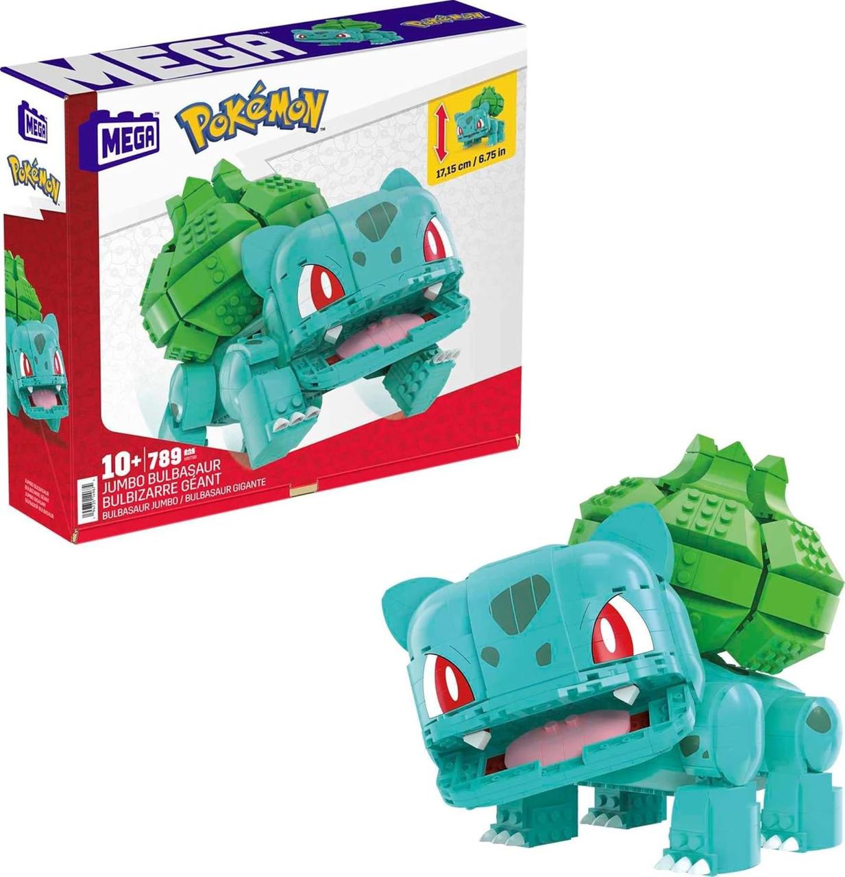 Конструктор Mega Pokemon Jumbo Bulbasaur, фото 1