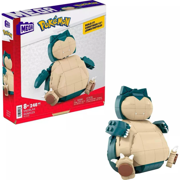 Конструктор Mega Pokemon Snorlax, фото 1