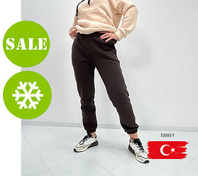 Жіночі спортивні штани на флісі "Mirage" Турція оптом | Норма і батал | Розпродаж моделі