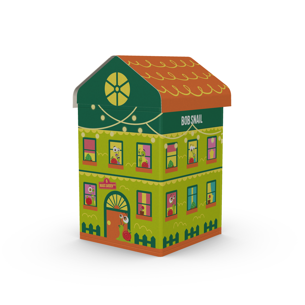 Набір Равлик Боб Подарунковий Буднок, Magic garden 4, 384 г, фото 1