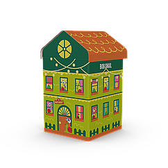 Набір Равлик Боб Подарунковий Буднок, Magic garden 4, 384 г