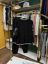 Шикарний жіночий костюм, тканина "Трикотаж" 52/54, 56/58 розмір 52/54, фото 4