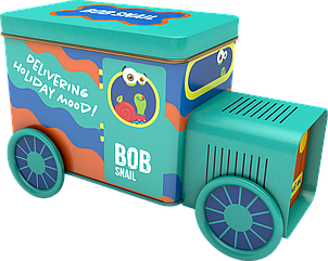 Набір Різдвяний Равлик Боб "Фрут старт", локомотив No6, 108 г