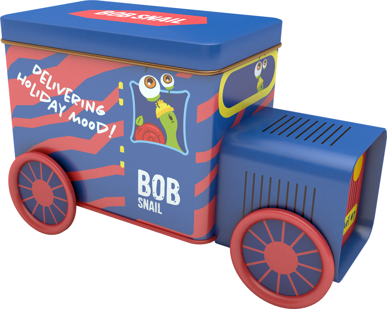 Набір Різдвяний Равлик Боб “Фрут старт”, локомотив №7, 108 гр, фото 1