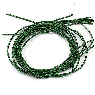 Канатель Трунцал, 4 Грані, Колір: Темно-зелений, Відрізки не Менш ніж 15 см, Діаметр 1.2 мм, приблизно 340 см/10г