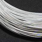 Канатель Жорстка, Колір: Срібло, Діаметр 1.25 мм, відрізки не менш ніж 20 см, приблизно 18 м/100г, фото 4