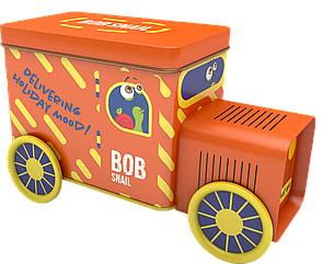 Набір Різдвяний Равлик Боб “Фрут старт”, локомотив №5, 108 гр