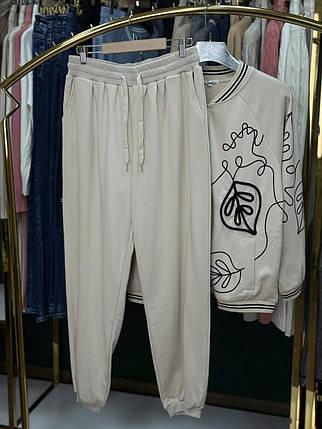 Шикарний жіночий костюм, тканина "Трикотаж" 52/54, 56/58 розмір 52/54, фото 2