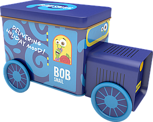 Набір Різдвяний Равлик Боб “Фрут старт”, локомотив №4, 108 гр