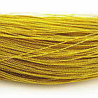 Шнур Металевий, Золотистий, Діаметр: 0.8мм, ~ 100 м/зв'язка, 1 связка, фото 2
