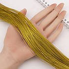 Шнур Металевий, Золотистий, Діаметр: 0.8мм, ~ 100 м/зв'язка, 1 связка, фото 3