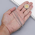 Ланцюг Плетіння Перлина, Неіржавка сталь, Розмір: Діаметр 2 мм, 5 м, фото 4