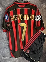 Форма дитяча доросла футбольна Шевченко 7 Мілан Ретро 2006-2007 Shevchenko Milan AC