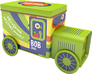 Набір Різдвяний Равлик Боб “Фрут старт”, локомотив №2, 108 грам