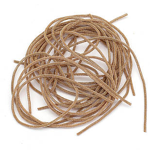 Кантель Фігурна Вита Оксамитова, Колір: Бежевий, Відрізки не Менш ніж 15 см, Діаметр 1.2 мм, приблизно 320 см/10г