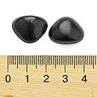 Носики для Іграшок, Трикутні, Чорний, Довжина 15×19.5×5.5 мм, (50 шт), фото 3