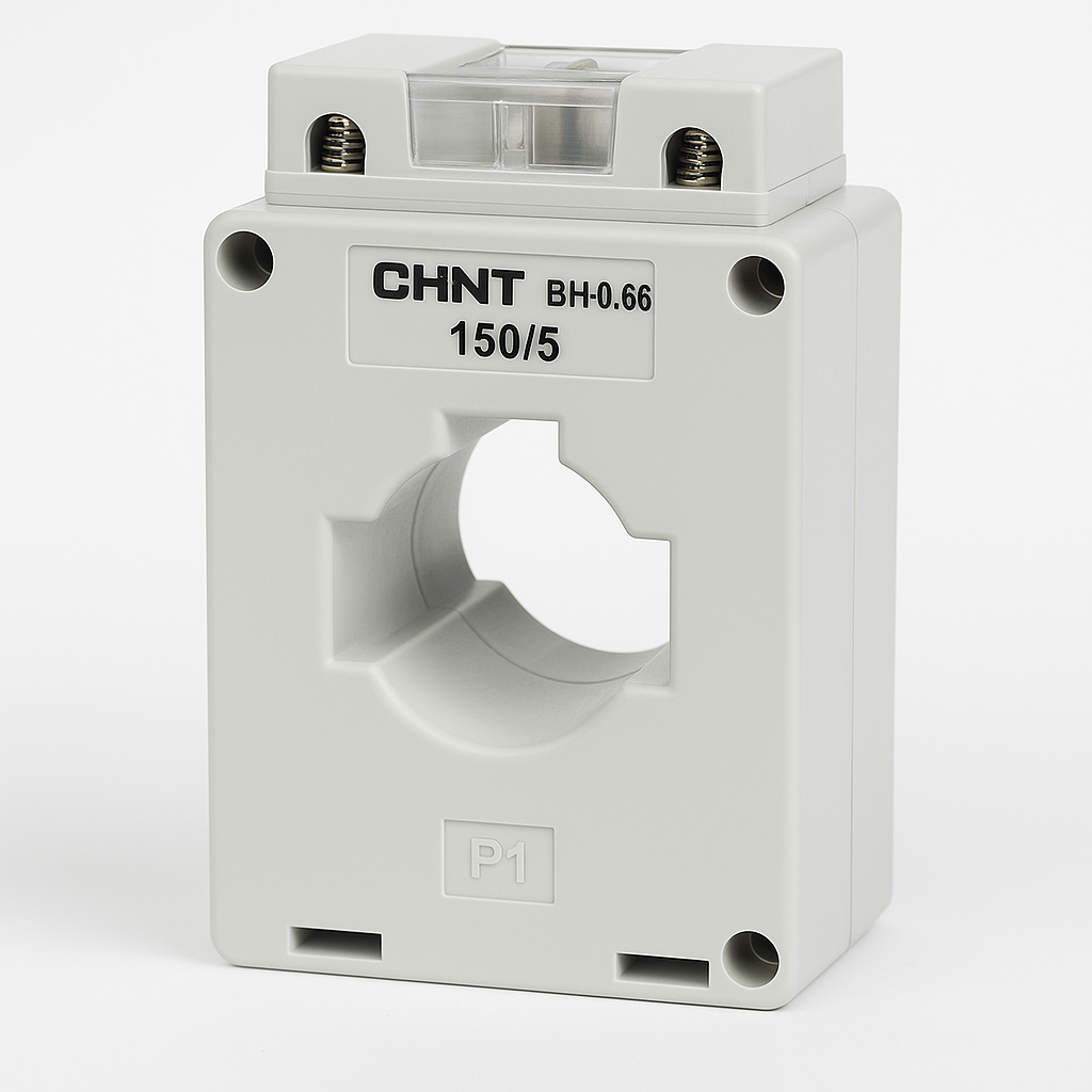 Трансформатор струму CHINT BH-0.66 150/5, фото 1