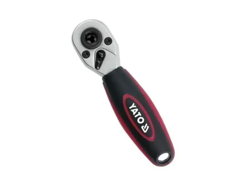 Тріщатка під біти та головки 1/4" YATO136мм YT-0331