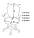 Натяжний чохол для офісного крісла S Чорний, Арт.66901, фото 2