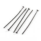 Піни Гвоздики, Плоска Капелюшок, Залізо, Колір: Збройова сталь, Розмір: 60х0.7мм, 25 г/приблизно 120 шт, фото 2