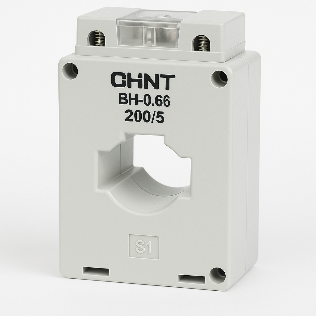 Трансформатор струму CHINT BH-0.66 200/5, фото 1