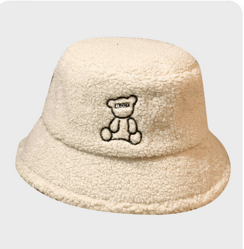Хутряна шапка панама з Ведмедиком