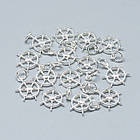 Срібло 925 Підвіска Штурвал, з кільцем, Колір: Срібло, Розмір: 16х12х2мм, Отвірі 4 мм, 1 шт, фото 3